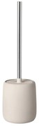 Perie de toaletă Blomus Sono, alb crem