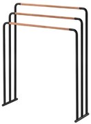 Suport pentru prosoape YAMAZAKI Plane, negru