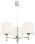 Candelabru modern design elegant BOLZANO 3L crem