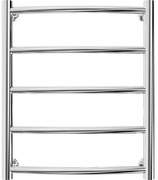 Radiator portprosop CLASSIC 88W/230V 50x43 cm oțel inoxidabil/crom lucios