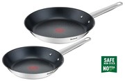 Tigăi 2 buc. din inox Cook Eat – Tefal