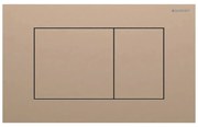 Clapeta de actionare Geberit Sigma40 Slim rosu-auriu finisaj periat