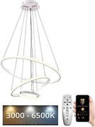 Brilagi - Lustră reglabilă pe cablu CIRCLE LED/90W/230V 3000-6500K + telecomandă