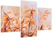 Tablou - Flori pictate (90x60 cm)