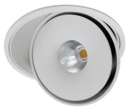 Spot LED incastrabil directionabil de tavan/plafon BOSTON 1 ROUND alb ZZ AZ3471