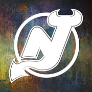 DUBLEZ | New Jersey Devils - Logo 3D pentru perete