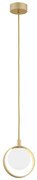 Pendul design modern Saturnia auriu