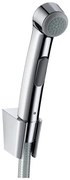 Set de dus igiena intima, Hansgrohe Calos Bidette, cu agatatoare si furtun, crom, 32129000