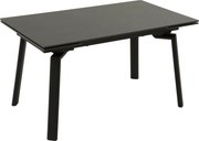 Masă ceramică Sonic Brown, 140 cm/80 cm și 2 extensii 30 cm