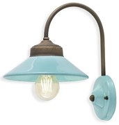 Aplica design retro realizata manual din ceramica si metal COLORS