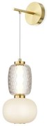 Aplica de perete LED design modern decorativ Pattern auriu