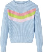 vidaXL Pulover pentru copii tricotat, albastru, 116