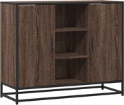 vidaXL Dulap, stejar maro, 92x35x76 cm, lemn prelucrat