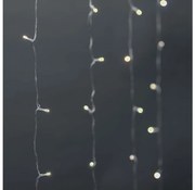 Perdea LED de Crăciun 200xLED/8 funcții 6m IP65 Wi-Fi Tuya cald Nedis WIFILXC01W200