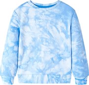 vidaXL Bluzon pentru copii, albastru deschis, 116