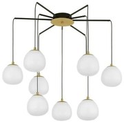 Lustra moderna design deosebit cu 8 de surse de lumina THE EGG