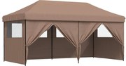 vidaXL Cort pentru Petreceri Maro 292 x 580 x 315 cm Material Oxford