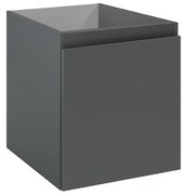 Oltens Vernal dulap 40x45.6x47 cm sub chiuveta pe perete grafit 60017400