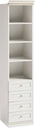 Coloană lemn masiv Vanna IV, 50,4 × 62,5 × 245,8 cm