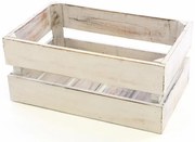 Cutie vintage DIVERO , albă, 47 cm x 29,5 cm