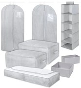 Set de huse de depozitare Compactor,organizatoare pentru textile Boston, 10 buc
