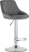 PROMO Statie de bar gri VELVET KAST II. calitate