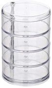 WENKO 20990100 - Organizator TOWER 11,5 x 17,5 cm, transparent