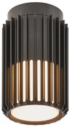 Mini Plafoniera exterior design nordic IP54 Aludra seaside negru