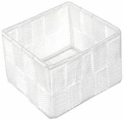 Organizator depozitare Compactor TEX 12 x 12 x 7 cm, alb