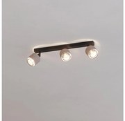 Aplică Eglo 43658 ROSLEY 3xE14/40W/230V negru/bej