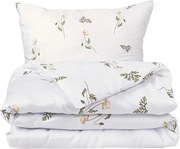 Lenjerie de pat Matex Satin Floare de pajiște, 140 x 200 cm, 70 x 90 cm
