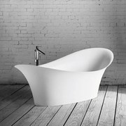 Cada de baie freestanding Adria II din marmura, 206 x 91 cm