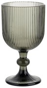 Pahar Vacanza, sticla gri, cu picior, 370 ml