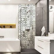 Set 30 autocolante de perete Ambiance Oslo, 10 x 10 cm