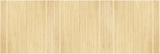 vidaXL Covor dreptunghiular, natural deschis, 100x300 cm, bambus