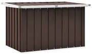 vidaXL Ladă de grădină, maro, 109x67x65 cm
