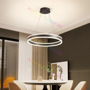 Lustra LED Cu Telecomanda, Elit's Esn1768/500D-COFF, 124W, Maro Caffe