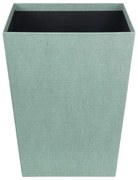 Coș de gunoi albastru-verde pentru birou Sofia Canvas Paper Laminate – Bigso