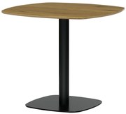 Masă de sufragerie 80 x 80 cm, stejar