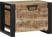 vidaXL Cufere de Depozitare Maro 40 x 30 x 30 cm Lemn masiv de mango