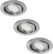 Rabalux 1166 - Set de 3 spoturi LED încastrate LITE, 3x GU10/3W/230V