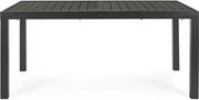 Masă de grădină din aluminiu 90x160 cm Hilde – Bizzotto
