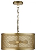 Lustra / Pendul design retro Fishnet aurie 12483-3GO SRT