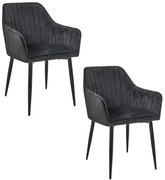 Scaun de sufragerie Svetozar (negru). 1071224