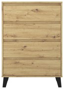 Comoda BOGAN 4S70, stejar Artisan