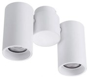 Spot modern directionabil aplicat tavan/plafon MAKALU 2 GU10 alb