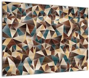 Tablou - Triunghiuri (70x50 cm)