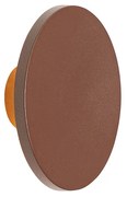 Lampă de perete modernă pentru exterior maro ruginiu, cu LED IP54 - Skyf