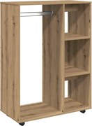 vidaXL Șifonier, stejar artizanal, 80x40x110 cm, lemn prelucrat