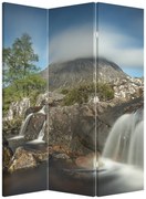 Paravan - Cascadele și munți (126x170 cm)